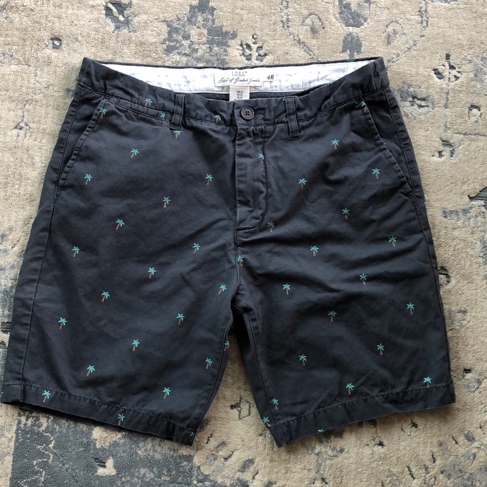 H&M tropical Chino shorts